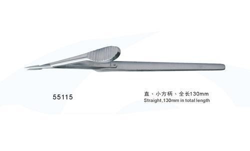똑바른 끝 틈새 램프 현미경 바늘 홀더 사각 손잡이 130mm 총계 길이