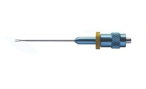 20G 동일 끝 회전하는 유리체 겸자 0.25×0.25 Mm 끝 크기